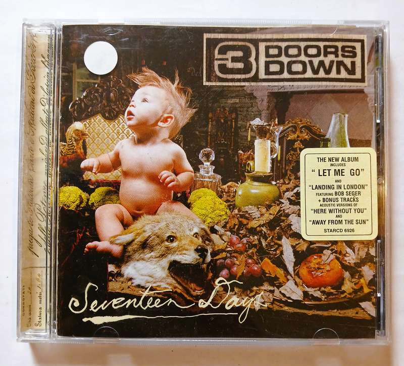 3 Doors Down, Seventeen Days CD