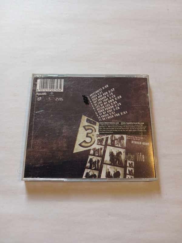 3 Doors Down, The Better Life CD