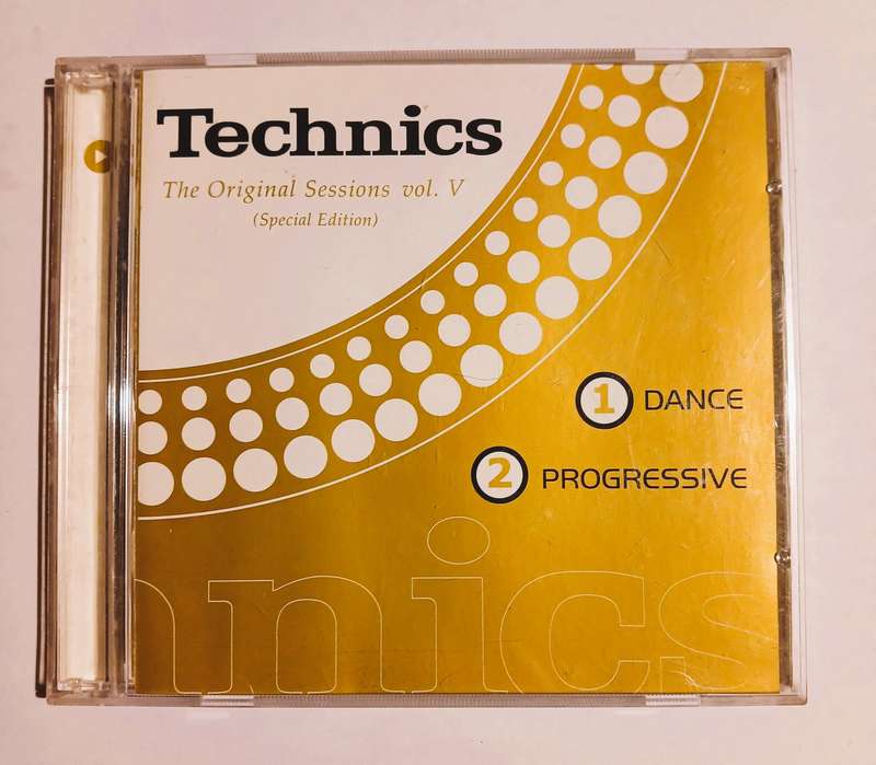Technics, The Original Sessions Vol. V, Dance/Progressive, 2 x CD, Spain