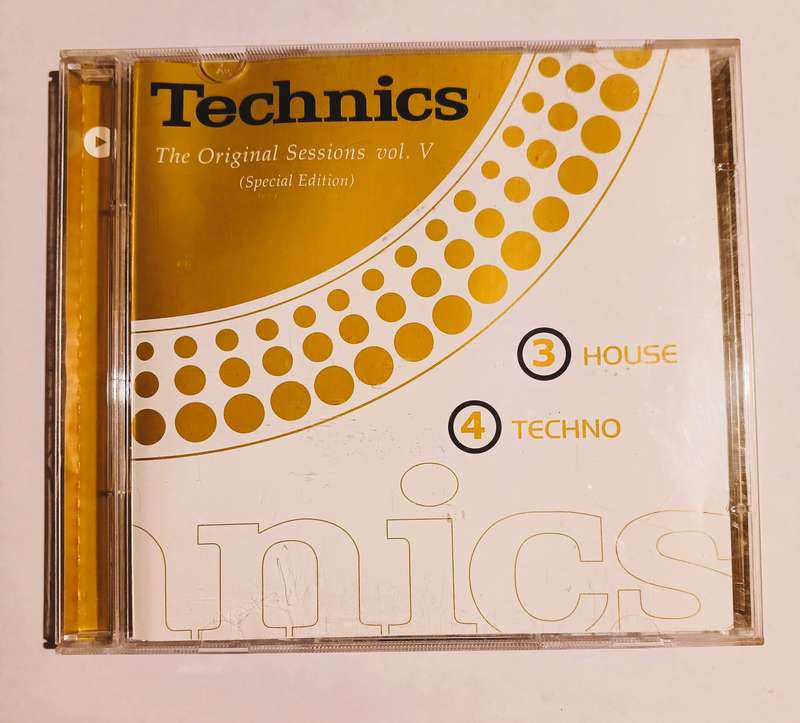 Technics, The Original Sessions Vol. V, House/Techno, 2 x CD, Spain
