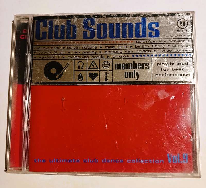 Club Sounds, The Ultimate Club Dance Collection Vol. 9, 2 x CD, Germany