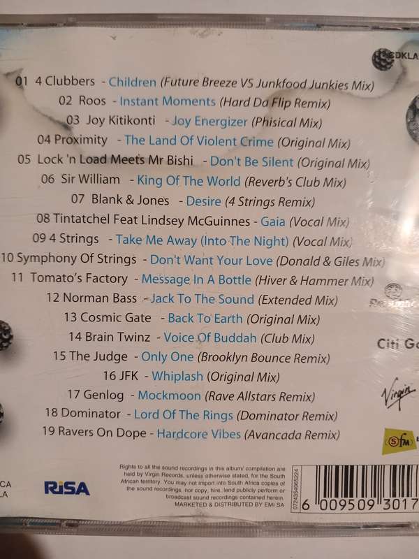 Derek 'The Bandit's' World of Dance 2, CD