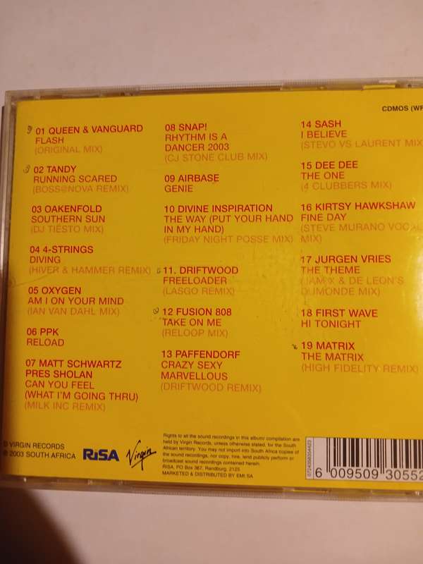 Trance Nation 2003 CD