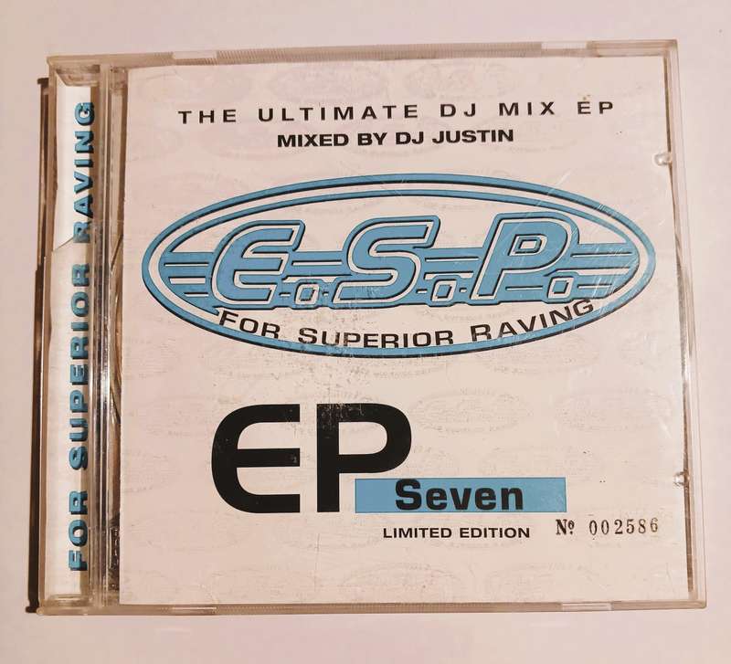 DJ Justin, ESP EP Vol. VII, Various Artists, Limited Edition CD