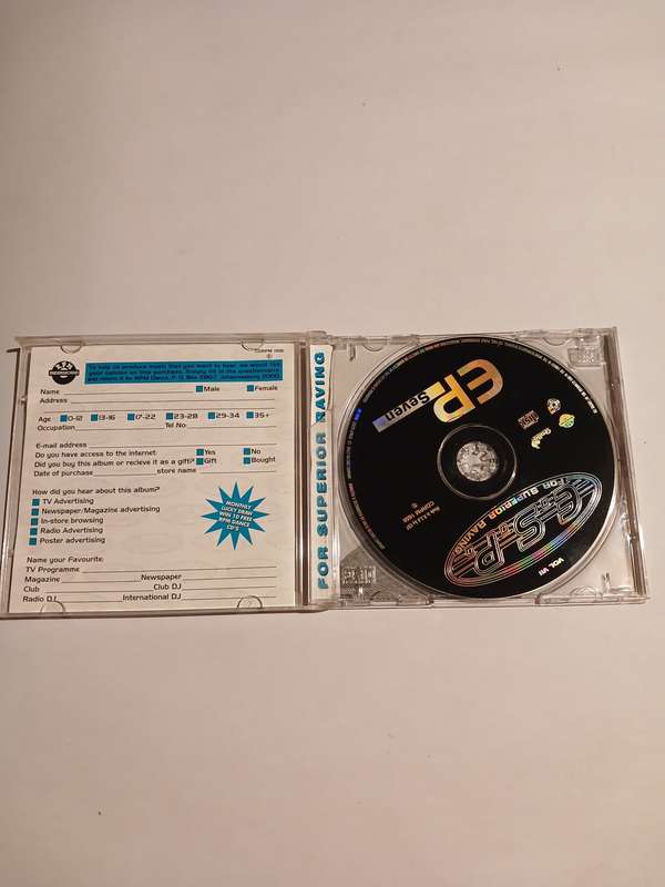 DJ Justin, ESP EP Vol. VII, Various Artists, Limited Edition CD