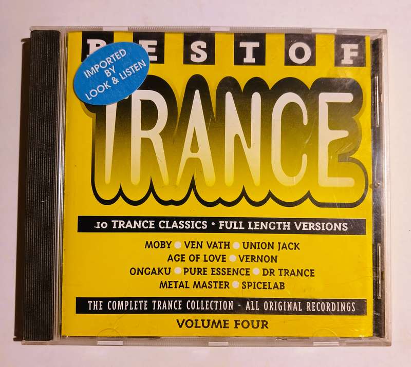Best of Trance Volume 4, CD, UK