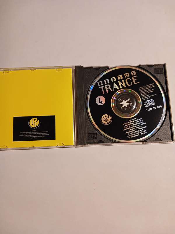 Best of Trance Volume 4, CD, UK