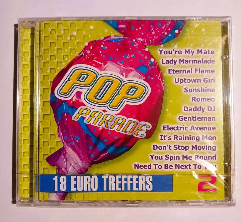 Pop Parade 2, 18 Euro Treffers CD, New