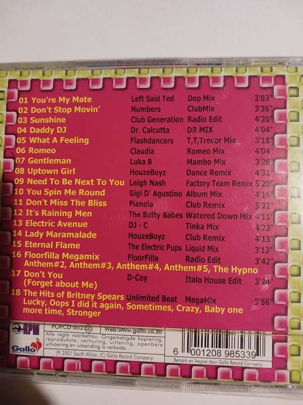 Pop Parade 2, 18 Euro Treffers CD, New