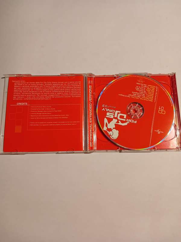 For DJ's Only 2004/03, 2 x CD, Italy