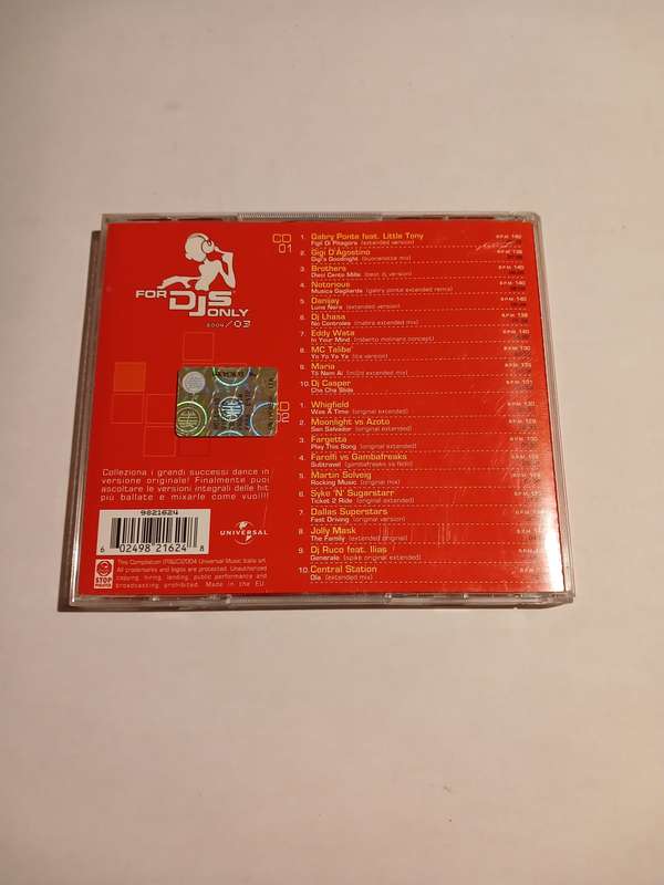 For DJ's Only 2004/03, 2 x CD, Italy