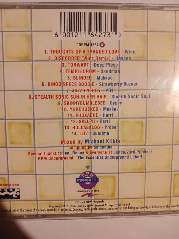 The Sound of the Underground Volume 1 LIMBO CD