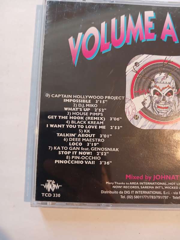 Volume A Palla, Various CD, Italy