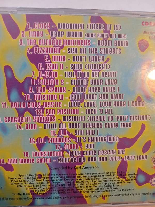 On A Dance Tip, Various CD