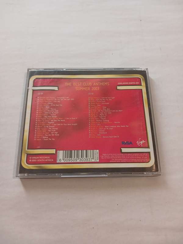 The Best Club Anthems Summer 2003, 2 x CD