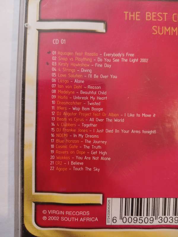 The Best Club Anthems Summer 2003, 2 x CD