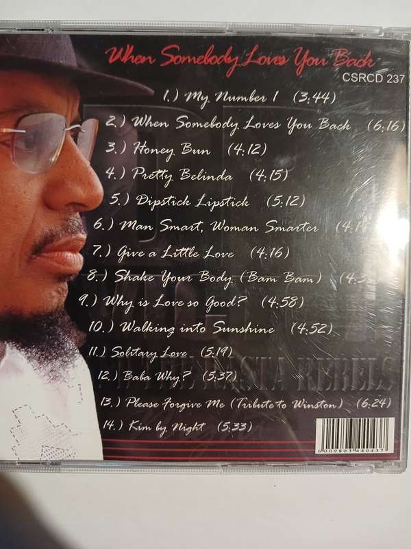 Dr. Victor and the Rasta Rebels, When Somebody Loves you Back CD