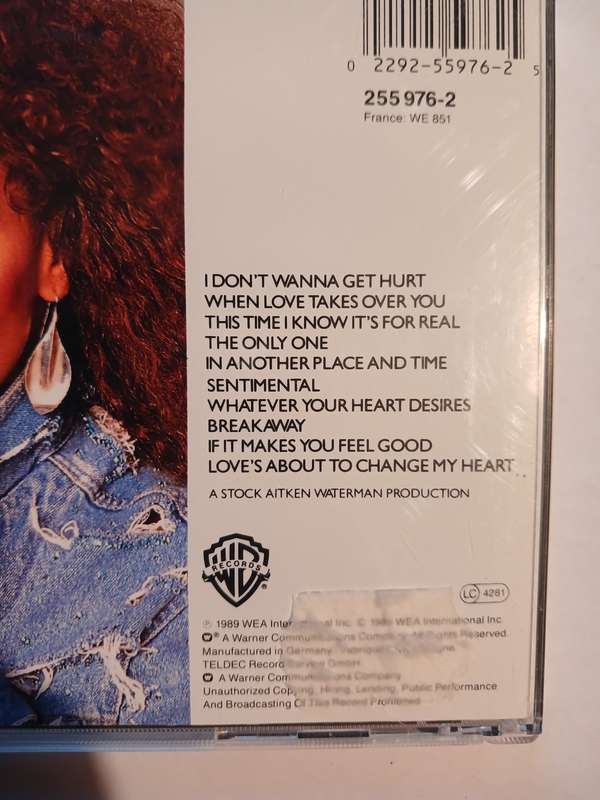 Donna Summer, Another Place and Time CD, EU