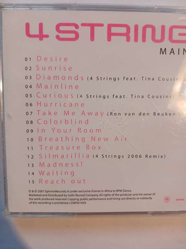4 Strings, Mainline CD