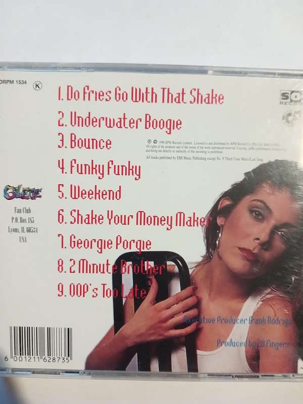 Gillette, Shake Your Money Maker CD