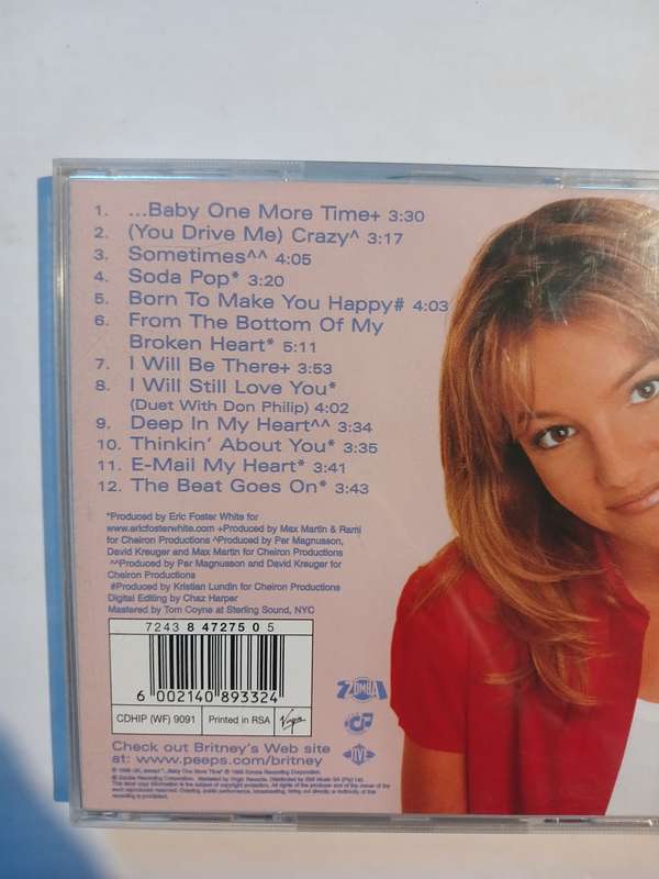 Britney Spears, ...baby one more time, Enhanced CD