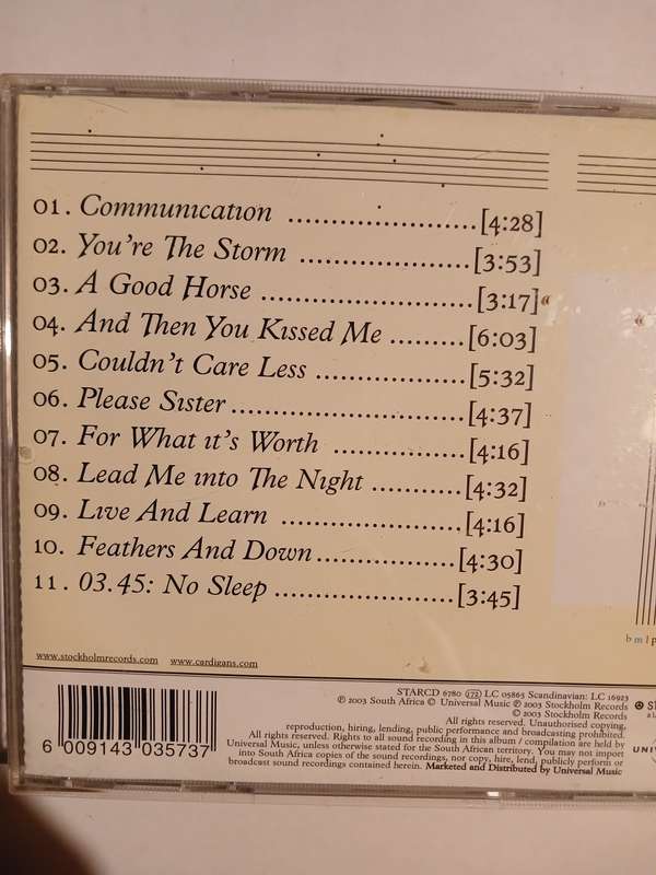 The Cardigans, Long Gone Before Daylight CD