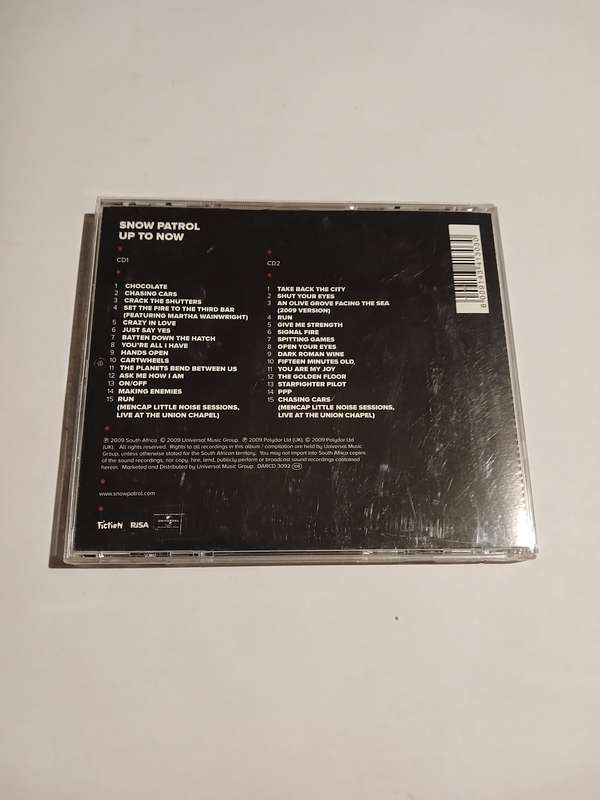 Snow Patrol, Up To Now, 2 x CD