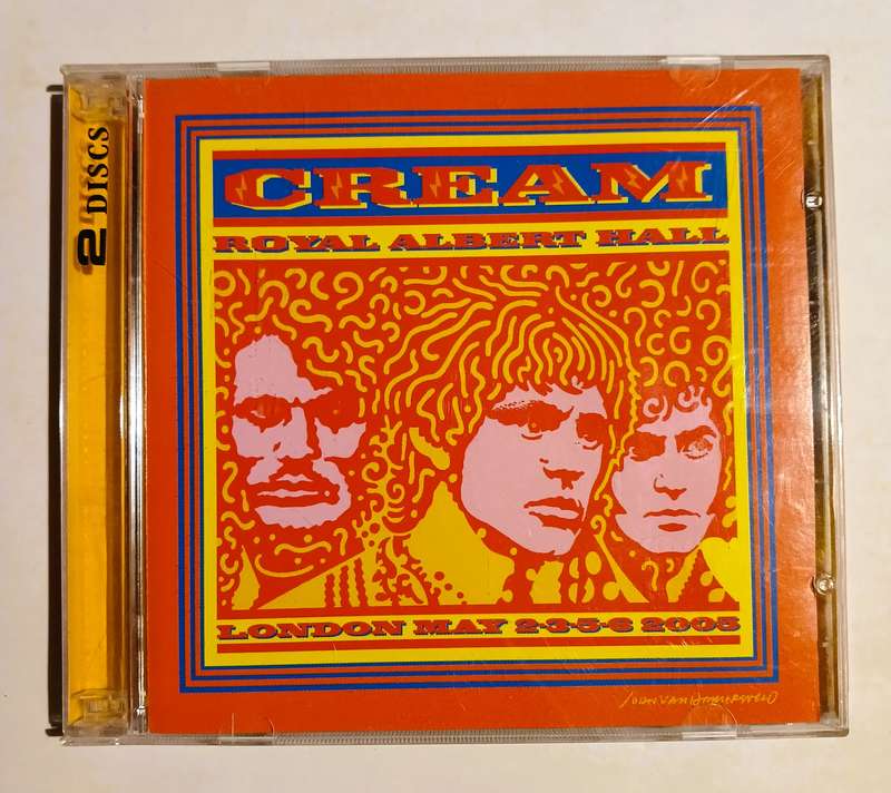 Cream, Royal Albert Hall London May 2-3-5-6 05, 2 x CD