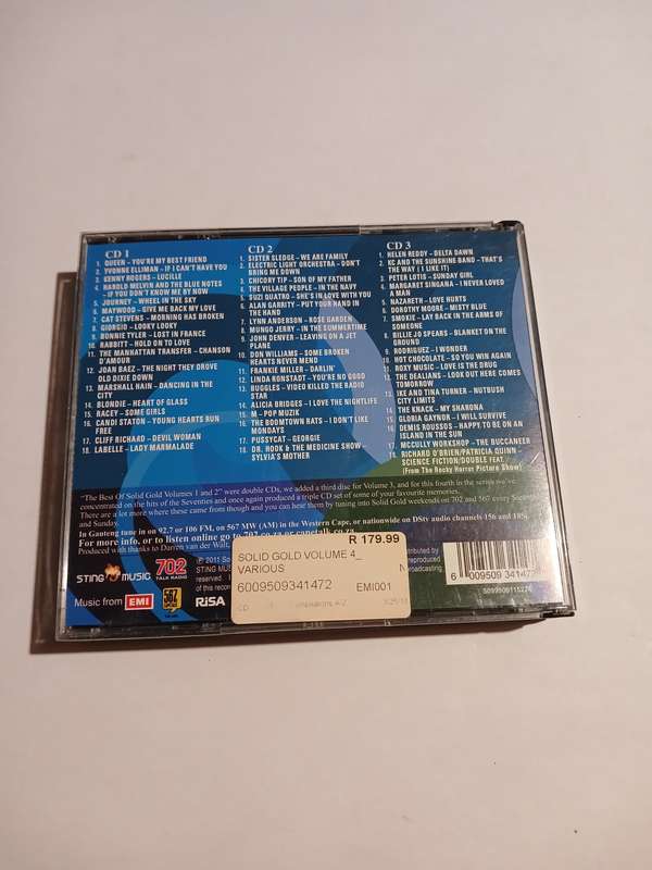 Solid Gold Volume 4, 3 x CD