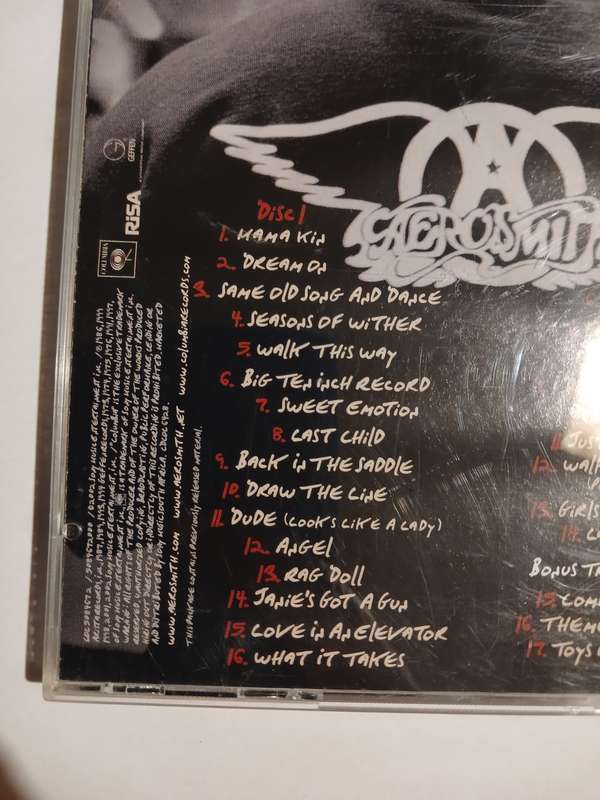 O, Yeah! Ultimate Aerosmith Hits, 2 x CD