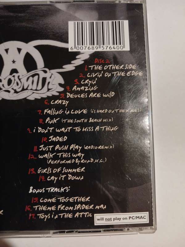 O, Yeah! Ultimate Aerosmith Hits, 2 x CD