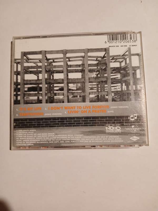 Bon Jovi, It's My Life CD