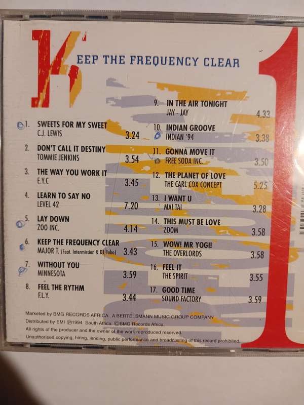 Keep the Frequency Clear #1, CD
