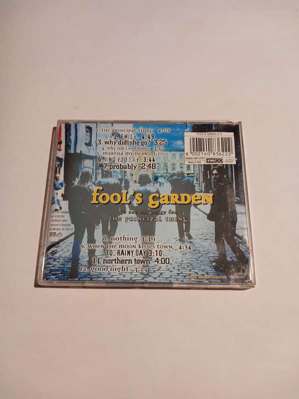 Fool's Garden, go and ask Peggy for The Principal Thing CD