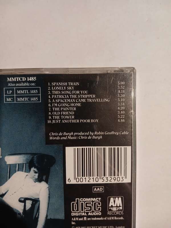 Chris De Burgh, Spanish Train and Other Stories CD