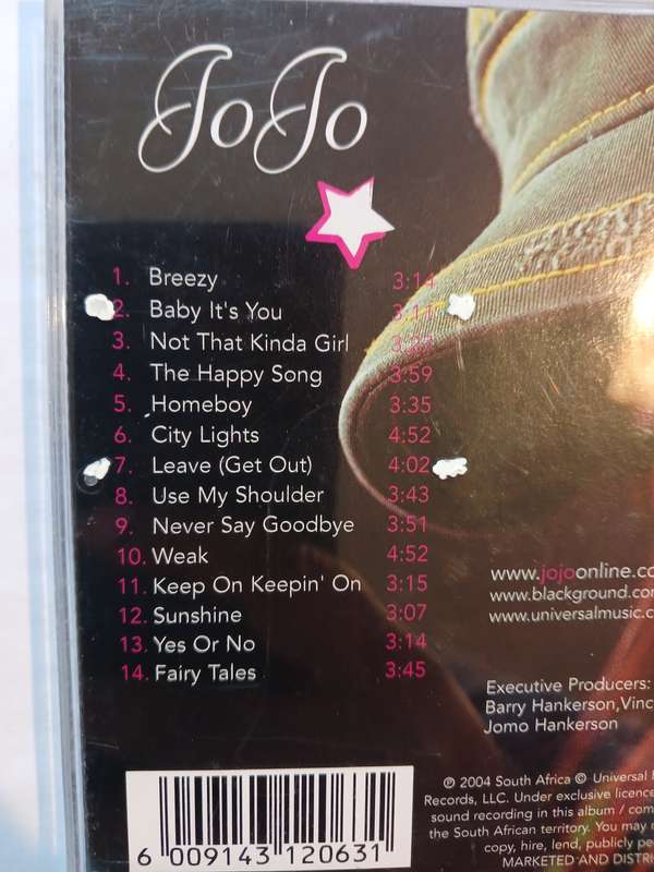 JoJo, JoJo CD