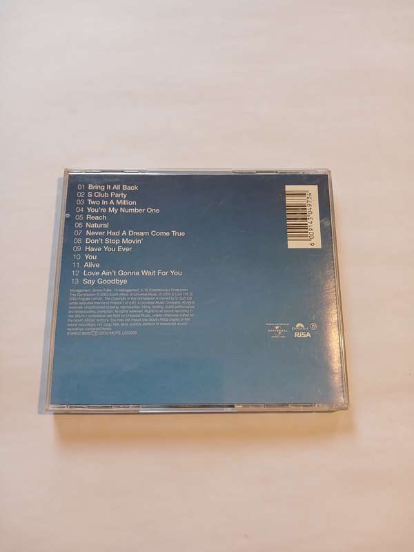 Steps, Best of Steps CD, US