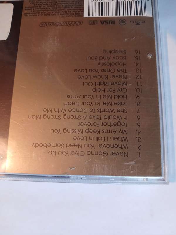 Rick Astley, Greatest Hits CD