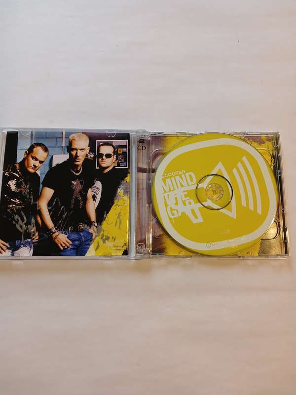 Scooter, Mind the Gap, 2 x CD, Enhanced, Signed