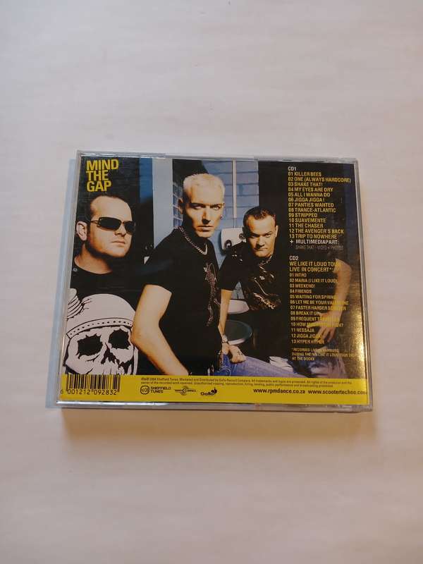 Scooter, Mind the Gap, 2 x CD, Enhanced, Signed
