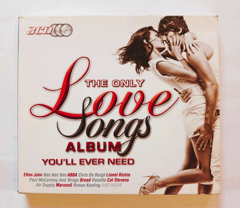 The Only Love Songs Album You'll Ever Need, 3 x CD