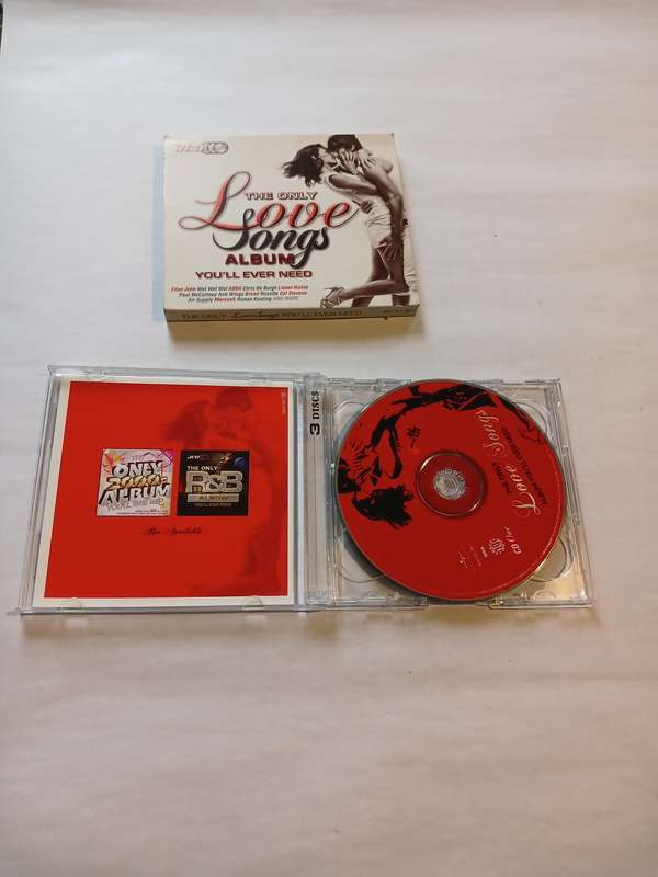The Only Love Songs Album You'll Ever Need, 3 x CD