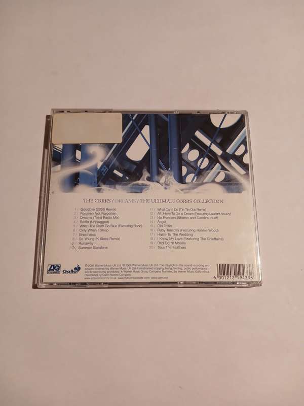 The Corrs, Dreams, The Ultimate Corrs Collection CD