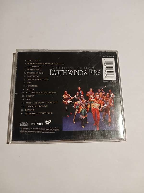 Earth Wind & Fire, Let's Groove, The Best Of CD