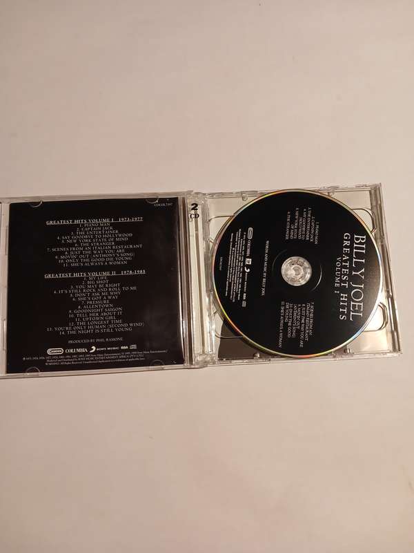 Billy Joel, Greatest Hits Volume 1 & Volume II, 2 x CD