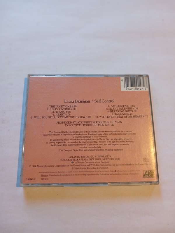 Laura Branigan, Self Control CD, Germany