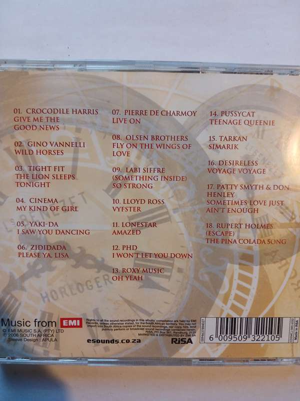 Bunch of Time 2, Onthou Jy Die Tyd CD