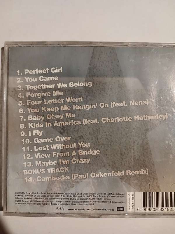 Kim Wilde, Never Say Never CD