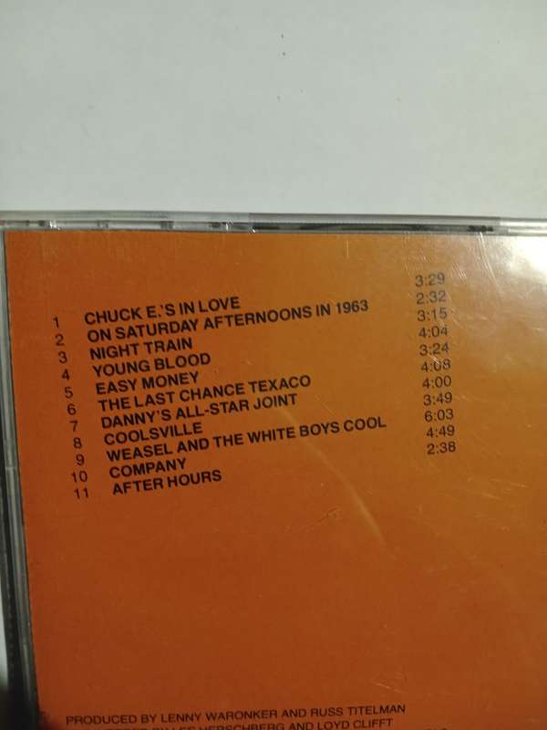 Rickie Lee Jones, Rickie Lee Jones CD
