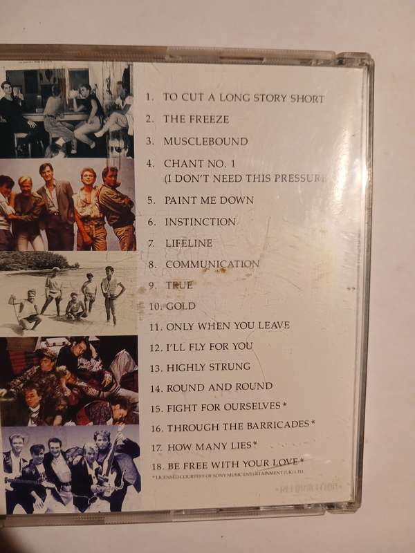 Spandau Ballet, The Best Of CD, Italy